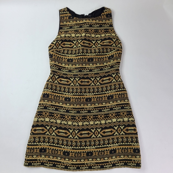 ALICE & OLIVIA Embroidered Wilcox Mini Dress - Picture 3 of 6